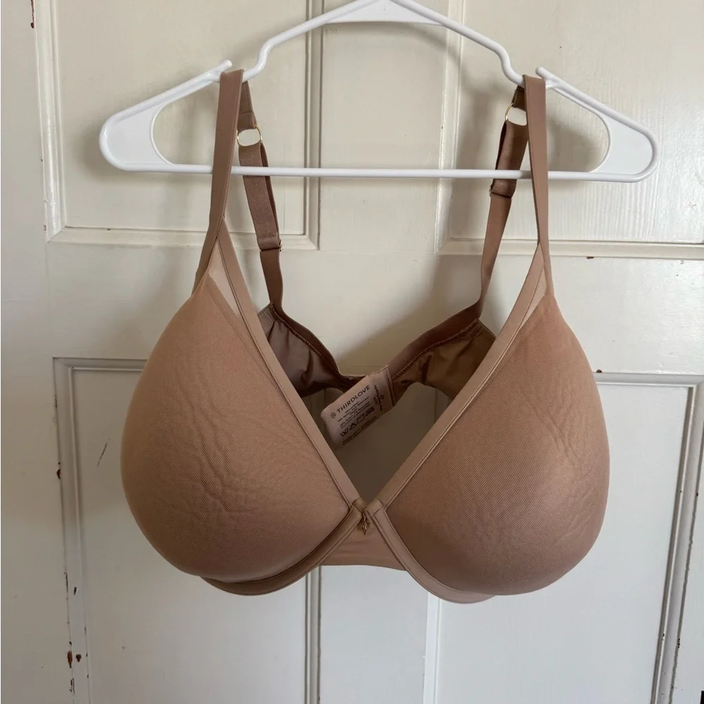 Thirdlove‎ Classic Contour Plunge bra size 42F